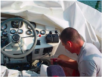 installation yacht controller