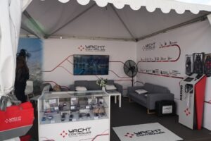 Stand PAN 309 de Yacht Controller et Poseidon Yachting au Cannes Yachting Festival 2026